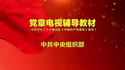 《党章电视辅导教材》第四集：党的干部