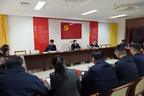 黄华参加所在党支部组织生活会